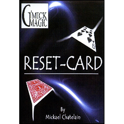Reset Card (BLUE) by Mickael Chatelain - Trick