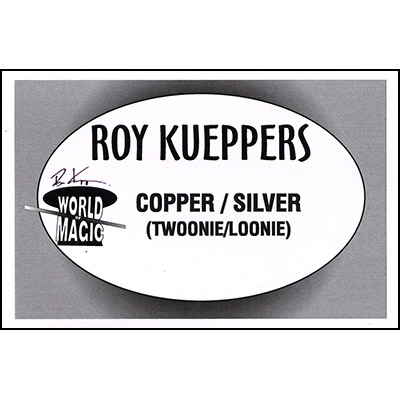 Copper/Silver (Twoonie/Loonie) Coin by Roy Kueppers - Trick