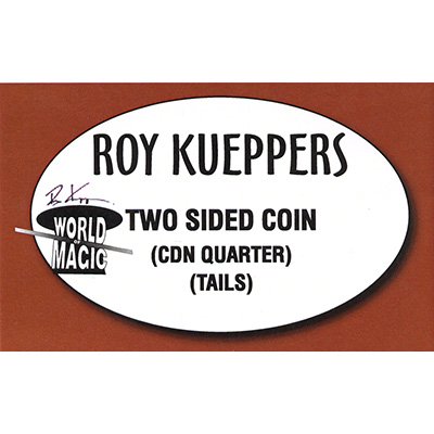 Two sided Canadian Quarter - (Tails) - Trick
