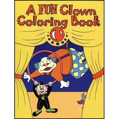 3 Way Coloring Book - Clown - Trick