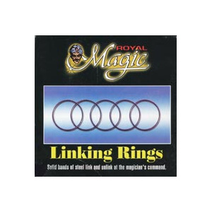 5" Linking Rings by Royal Magic - Trick