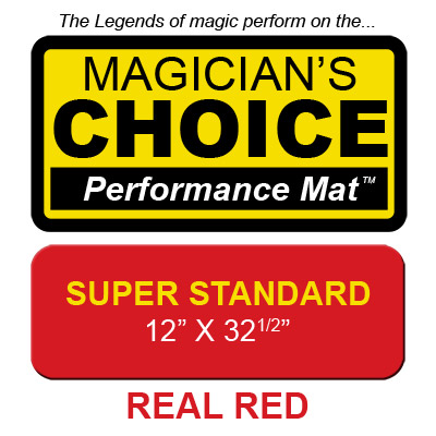 Super Standard Close-Up Mat (REAL RED - 12x32.5) by Ronjo - Tric