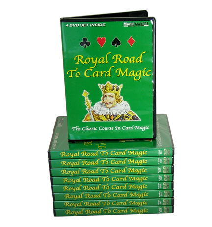Royal Road To Card Magic 4 DVD Set