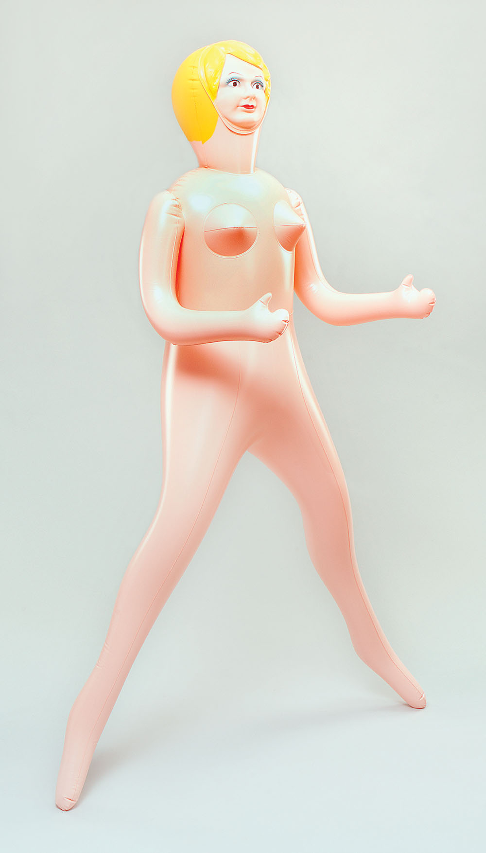 Blow Up Lady. 5' high - Click Image to Close