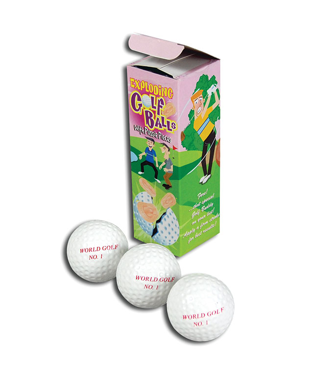 Exploding Pussy Golf Ball