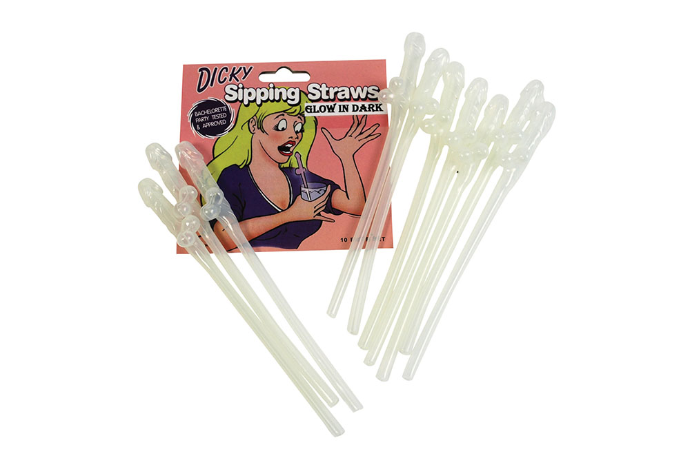 Glow in the Dark Sipping Straws