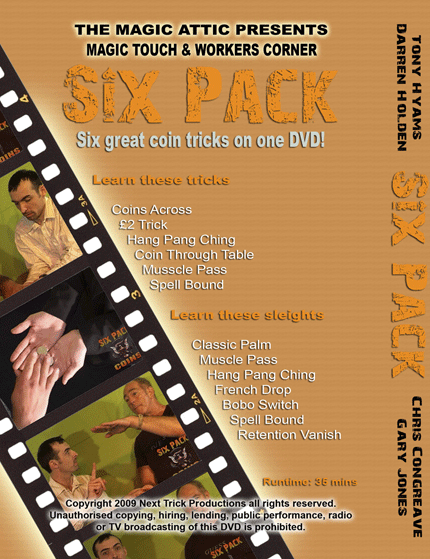 Six Pack - Coins - DVD - Click Image to Close