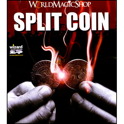 Split Coin (2 Euro Gimmicked coin only) - Trick