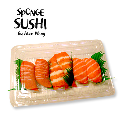 Sponge Sushi ( Pack of 6 ) by Alan Wong - Trick