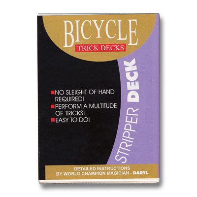Stripper Deck Bicycle (Blue) - Trick