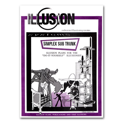 Simplex Sub Trunk Illusion Plans by Illusion Systems - Tricks