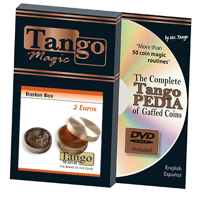 Boston Box (2 Euro coin w/DVD) (B0007) by Tango Magic - Trick