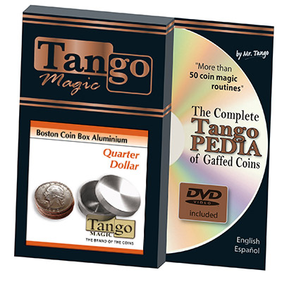 Boston Box (Quarter Dollar Aluminum w/DVD) by Tango -Trick (A000