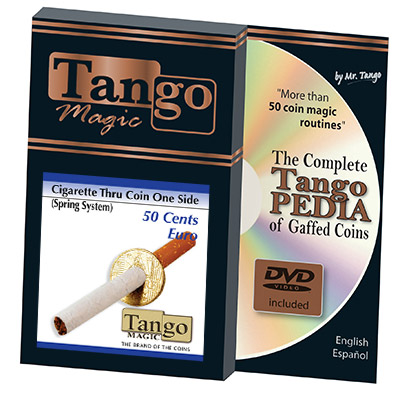 Cigarette Through (50 Cent Euro, One Sided w/DVD) E0009 by Tango