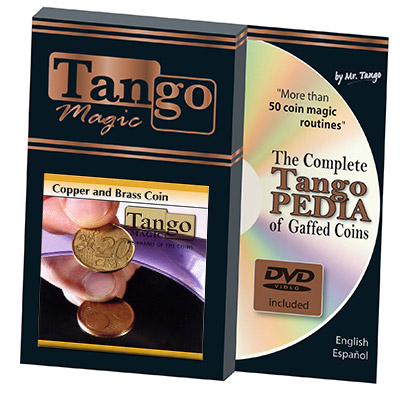 Copper and Brass (5c and 20c Euro w/DVD) by Tango - Trick (E0055