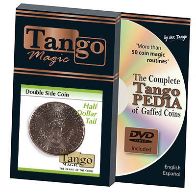 Double Side Half Dollar (Tails w/DVD)(D0077) by Tango - Trick