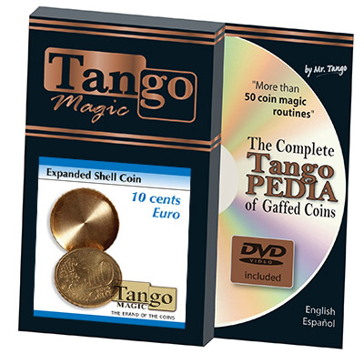 Expanded Shell (10 Cents Euro w/DVD) (E0007) by Tango - Trick
