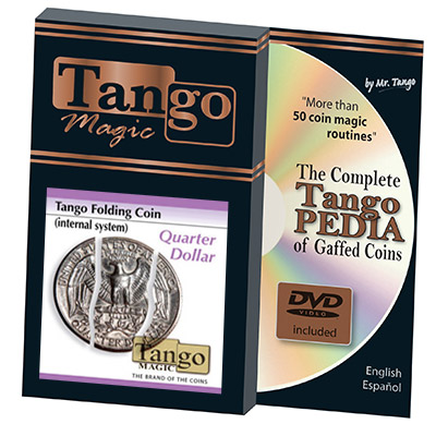 Folding Quarter Internal System (w/DVD)(D0023) by Tango - Trick - Click Image to Close
