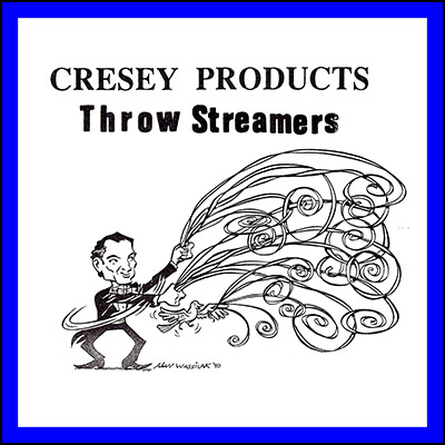 Throw Streamers (BLUE) by Cresey - Trick