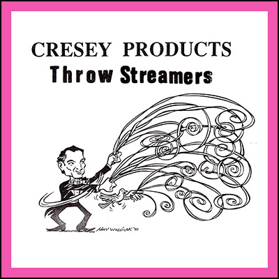 Throw Streamers (PINK) by Cresey - Trick