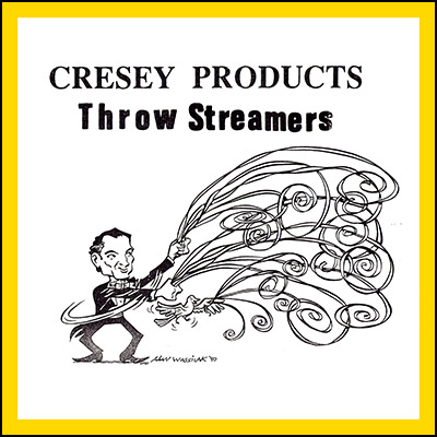 Throw Streamers (YELLOW) by Cresey - Trick