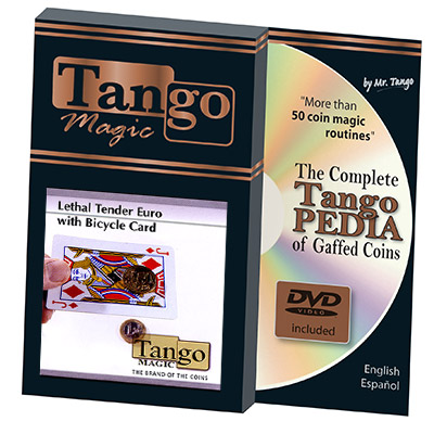 Lethal Tender Euro with Bicycle Card (w/DVD) by Tango- Trick (E0