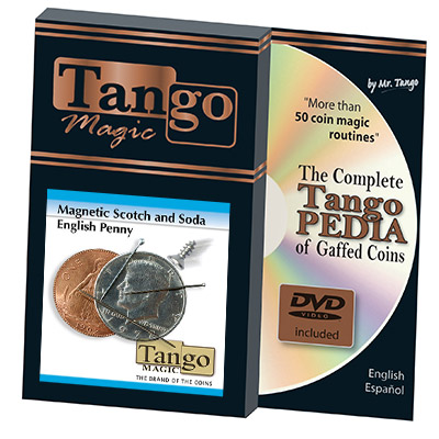 Magnetic Scotch and Soda English Penny (w/DVD)(D0051) Tango