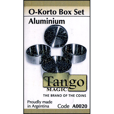 O-Korto Box Set Aluminum (w/DVD) by Tango - Trick (A0020)