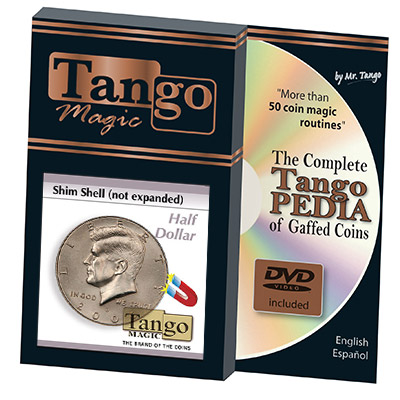 Shim Shell Half Dollar NOT Expanded (w/DVD)(D0083) by Tango - Tr