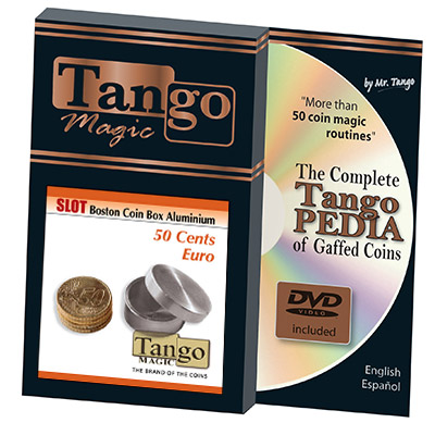 Slot Boston Box 50 cent Euro Aluminum (w/DVD) by Tango - Trick (