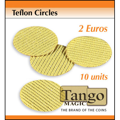 Teflon Circle 2 Euro size (10 units w/DVD) by Tango - Trick (T00