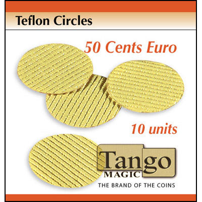 Teflon Circle 50 cent Euro size (10 units w/DVD) by Tango-Trick