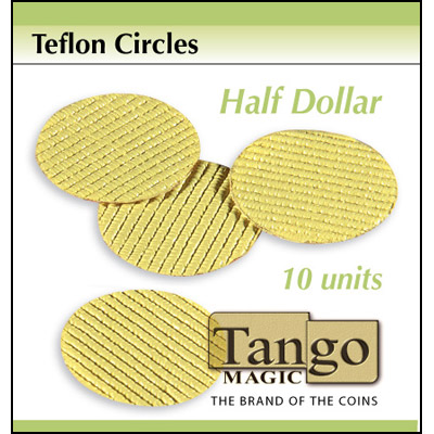 Teflon Circle Half Dollar size (10 units w/DVD) by Tango -Trick