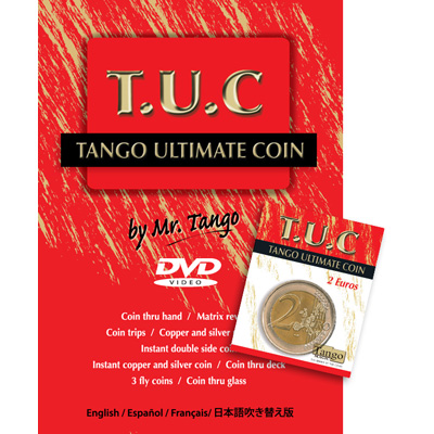 Tango Ultimate Coin (T.U.C.)(E0081)2 Euros with instructional DV