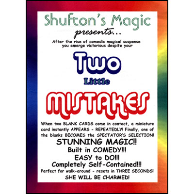 Two Little Mistakes by Steve Shufton - Trick