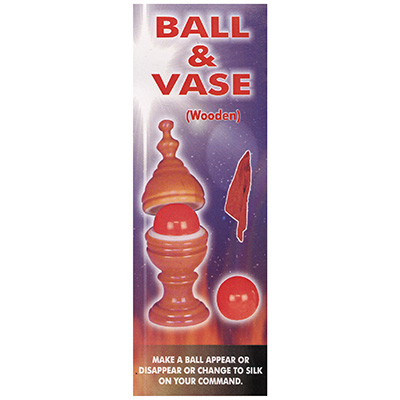 Ball & Vase (Wooden) by Uday - Trick