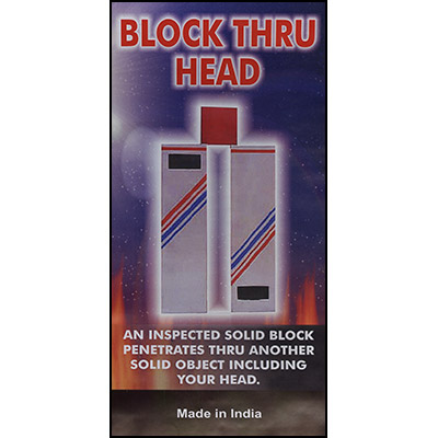 Block Thru Head by Uday -Trick