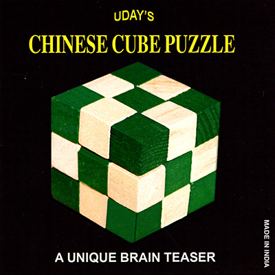 Chinese Cube Puzzle by Uday - Trick