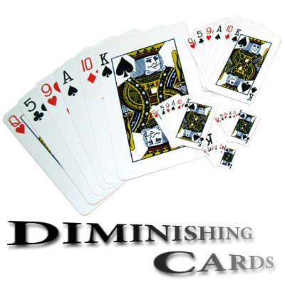 Diminishing Cards by Uday - Trick