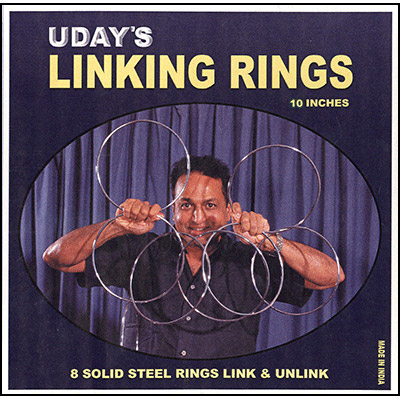 10" Linking Rings (8) by Uday - Trick