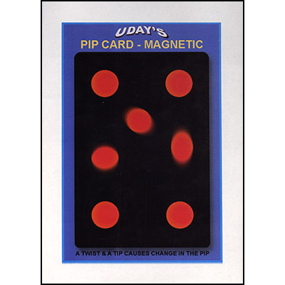 Pip Card (Magnetic) by Uday's Magic World - Trick