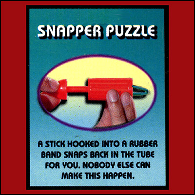 Plastic Snapper Puzzle by Uday - Trick - Click Image to Close