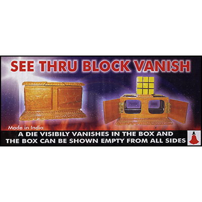 See Thru Block Vanish by Uday - Trick