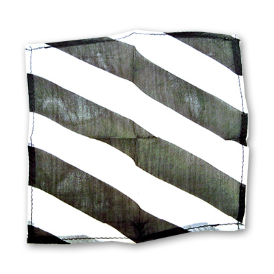 Zebra Silk 6" ( Black & White ) by Uday - Trick