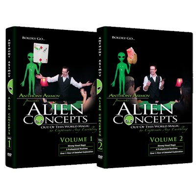 Alien Concepts by Anthony Asimov (2 DVD Set) - DVD