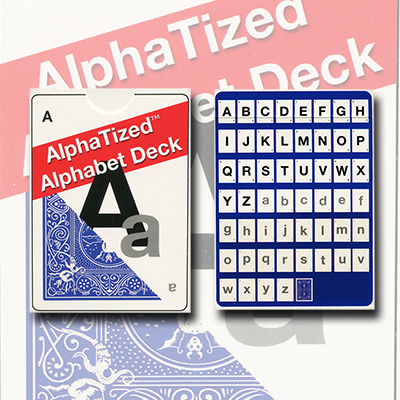 Alphatizes (Alphabet Cards) by Lee Earl - Trick