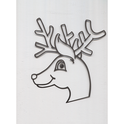 Instant Art insert (Rudolph)by Ickle Pickle Magic - Trick