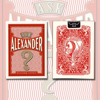 Ask Alexander Playing Cards - Limited Edition by Conjuring Arts Ask Alexander Playing Cards - Limited Edition by Conjuring Arts