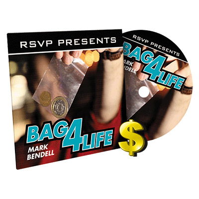 Bag4Life (DVD and 25 CENT US Quarter) by Mark Bendell and RSVP -