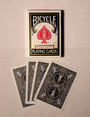 Bicycle Black Deck